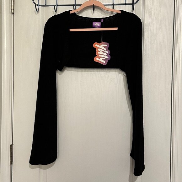 Yitty Breezy Knit Bell Sleeve Shrug Size XXL/1X - Picture 6 of 11